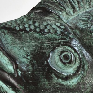 3. Pesce occhio - 1992 - bronzo - h. cm 19